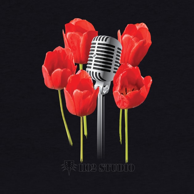 Flower Mic by at1102Studio